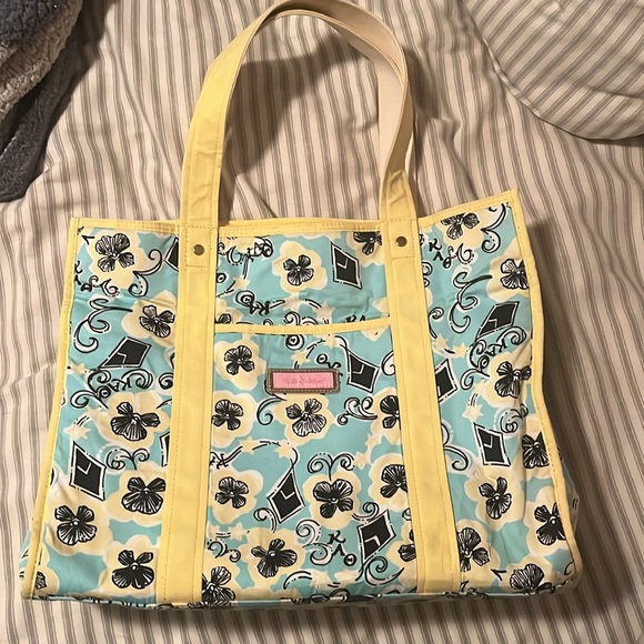 LAST CHANCE: Kappa Alpha Theta (KAO) print Lilly Pulitzer bag - Picture 2 of 10